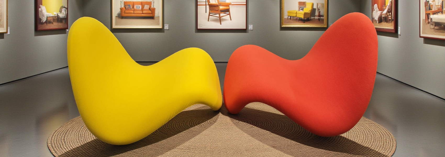 Toen de Franse ontwerper Pierre Paulin de 'Tongue' in 1967 lanceerde, veroorzaakte hij een revolutie. In een tijd waarin stoelen nog vaak statig en hoekig waren, kwam Paulin met een ontwerp dat vloeibaar, laag bij de grond en uiterst expressief was. De Tongue (model 577) brak met alle conventies. Geen poten, geen armleuningen, alleen een organische vorm die het menselijk lichaam lijkt te omhelzen.