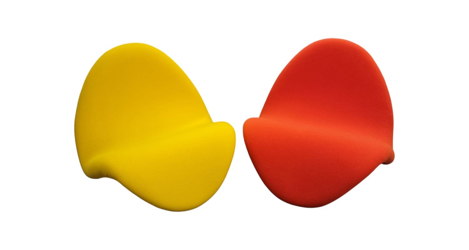 Artifort Tongue van Ontwerper Pierre Paulin stofferen