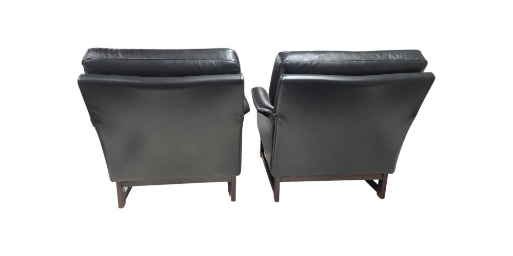 Leolux fauteuils jaren ‘70 stofferen