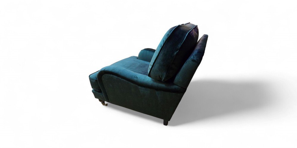 Engelse klassieke fauteuil in een modern jasje
